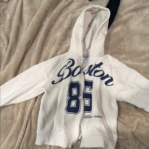 Zara Kids Cream Hoodie RUNS VERY SMALL!